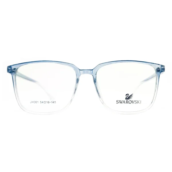 خرید عینک طبی آبی کریستالی Swarovski JH061