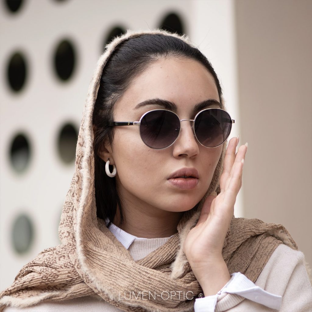 عینک آفتابی مناسب صورت گرد
